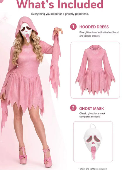 Pink Ghost Costume