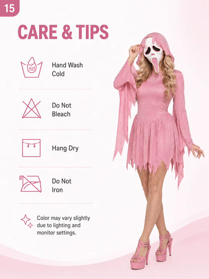 Pink Ghost Costume