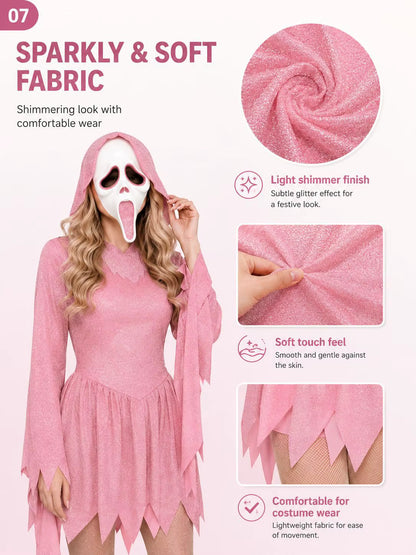 Pink Ghost Costume