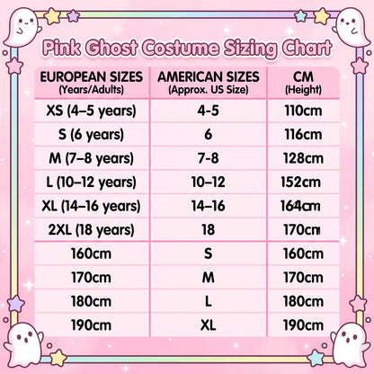 Pink Ghost Costume